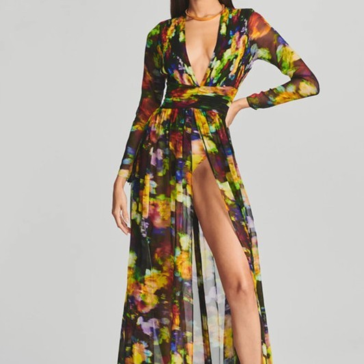 Comfortable And Casual V-Neck Dress