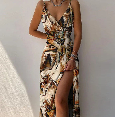 V-neck Sexy Summer Dress