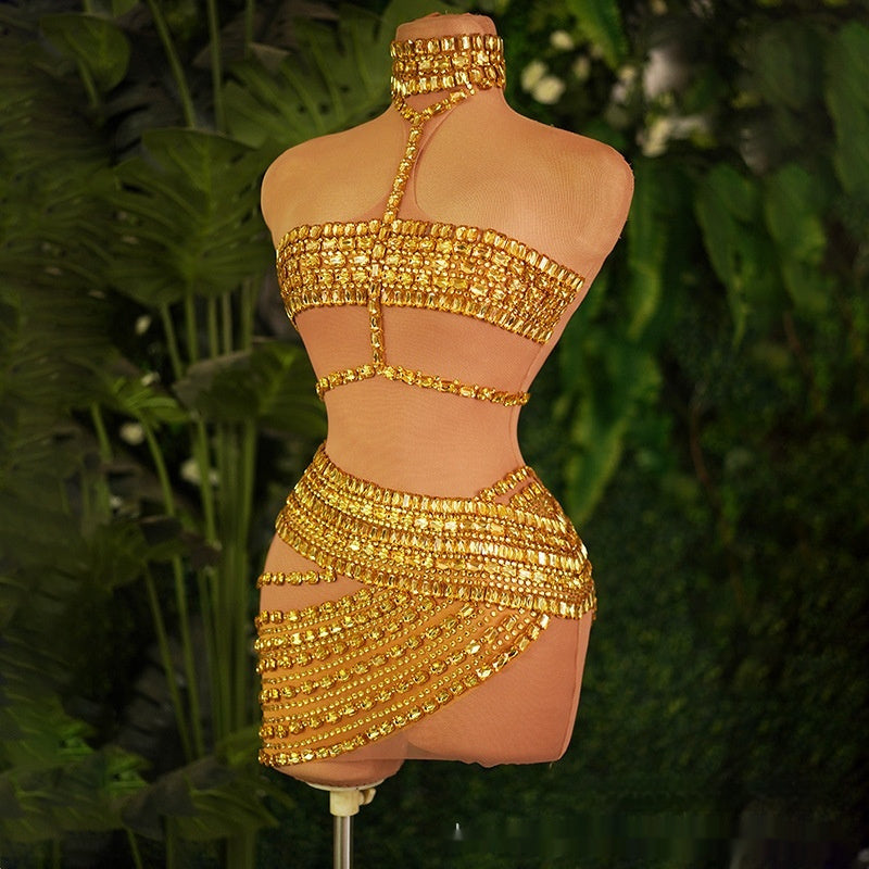 Rhinestone Vest
