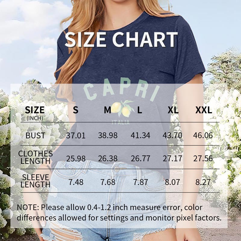Casual Round Neck Short Sleeve T-Shirt