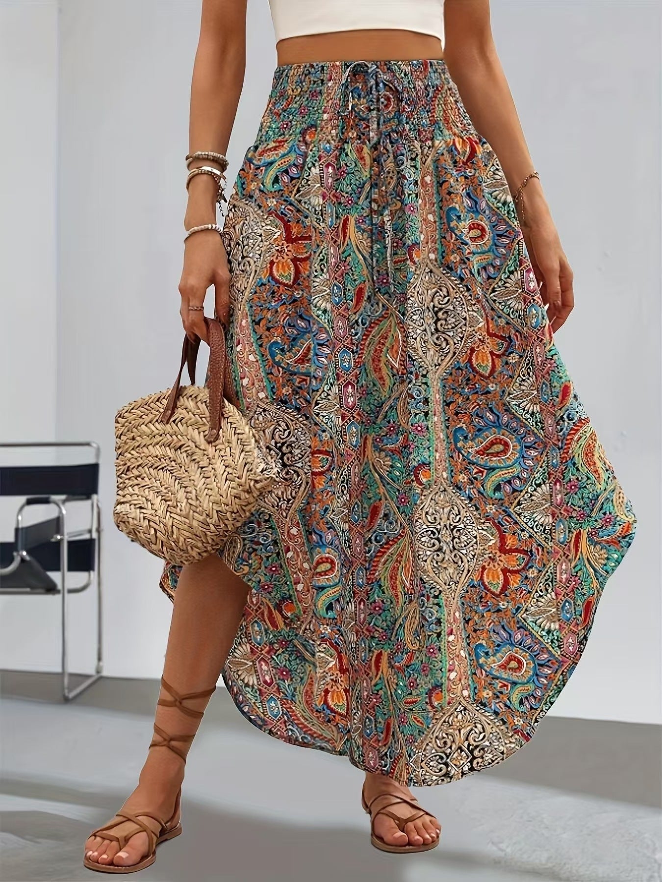 Casual Personality A-Line Skirt