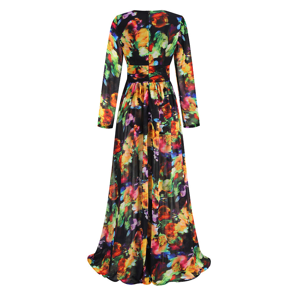 Comfortable And Casual V-Neck Dress
