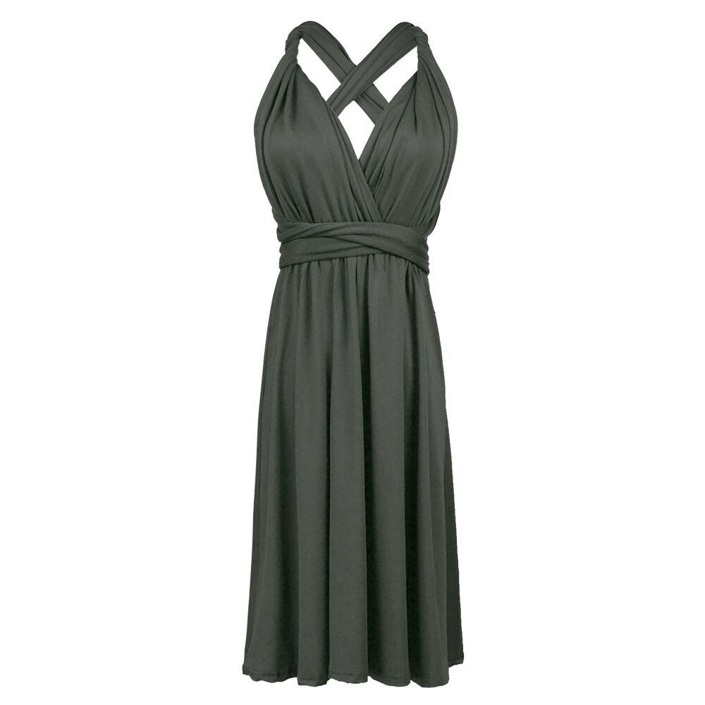 Women's Plus Size Lace-up Dress