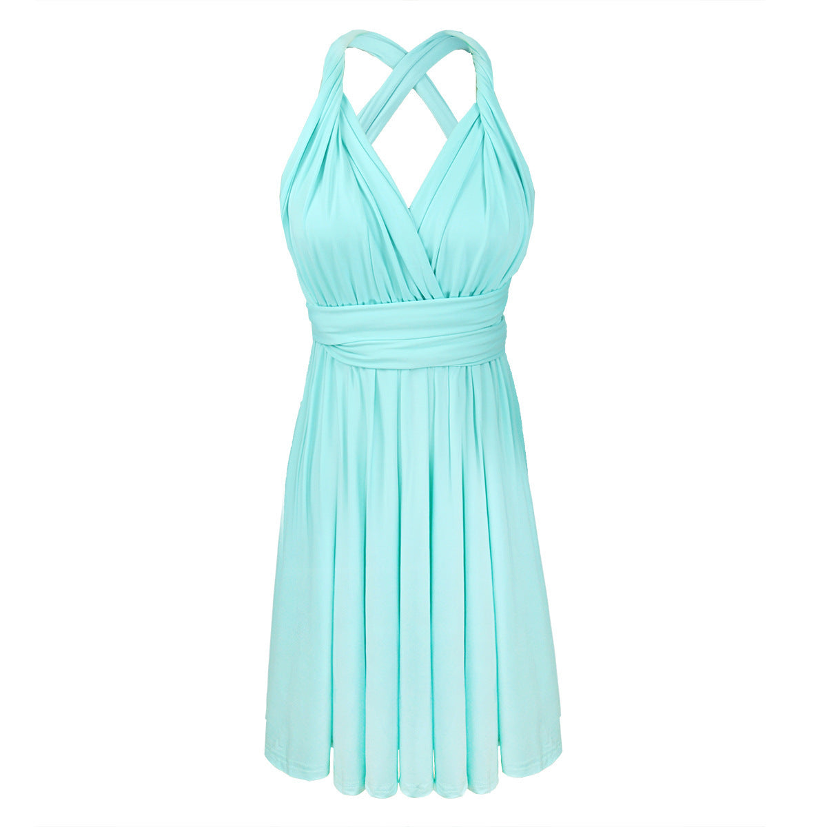 Women's Plus Size Lace-up Dress