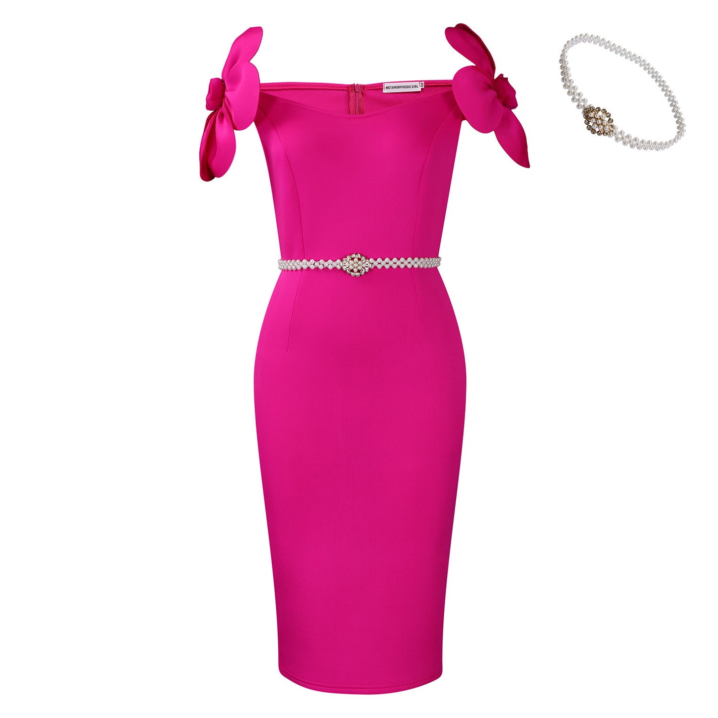 Women's Three-dimensional Elegant Floral Dress