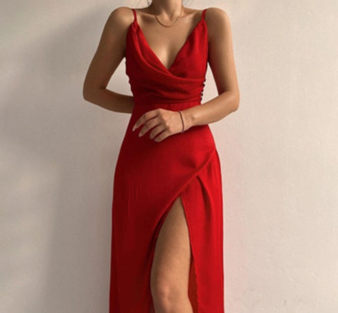 V-neck Sexy Summer Dress