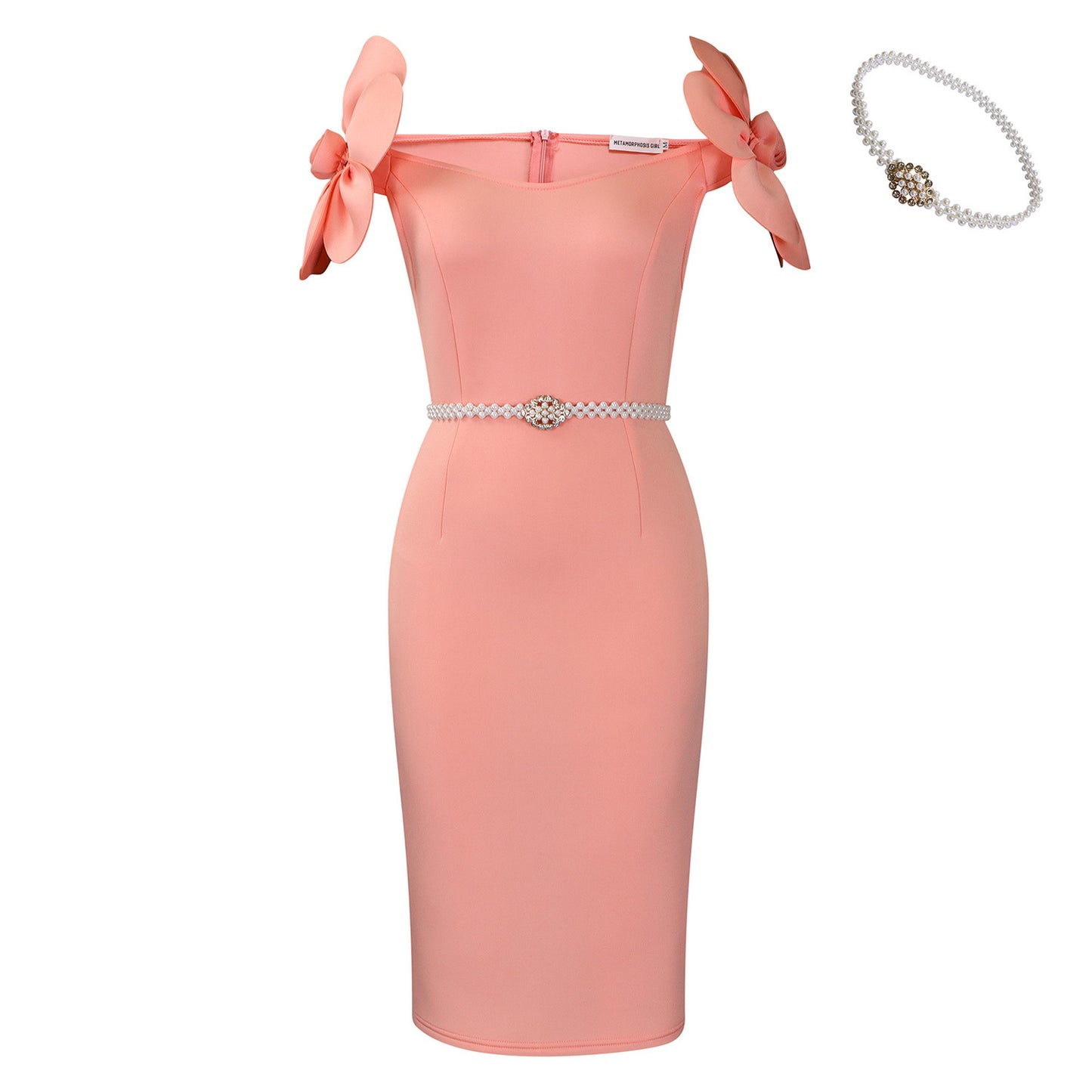 Women's Three-dimensional Elegant Floral Dress