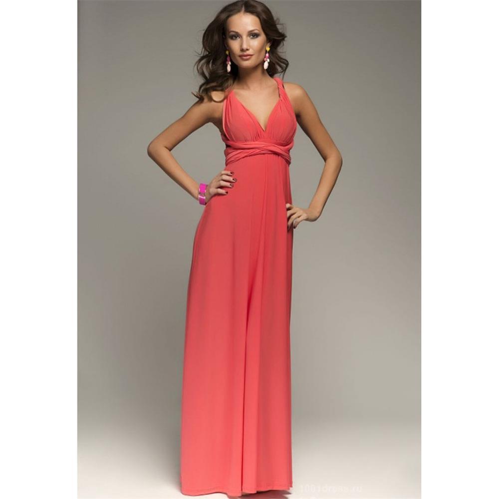 Backless Tied Long Dress
