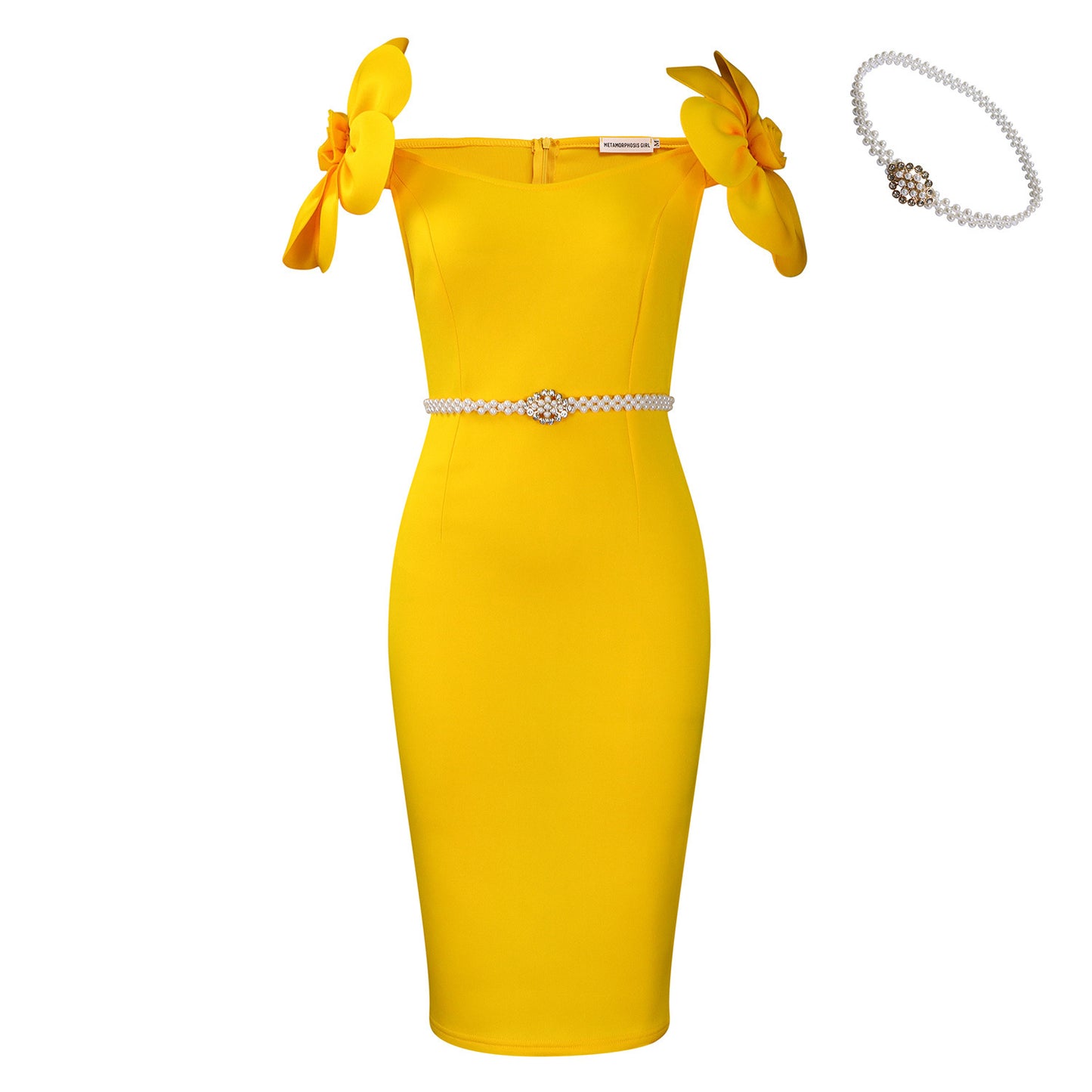 Women's Three-dimensional Elegant Floral Dress
