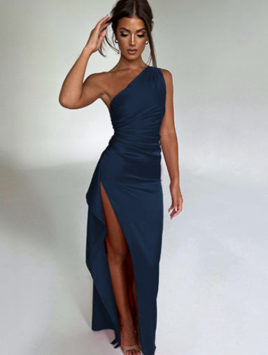 Sexy Elegant Satin Summer Dress