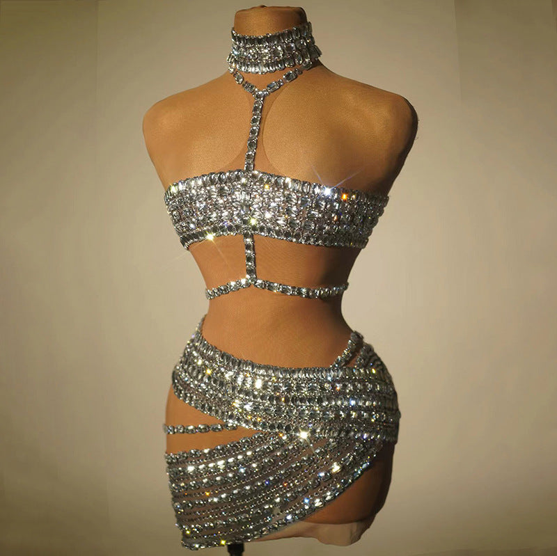 Rhinestone Vest