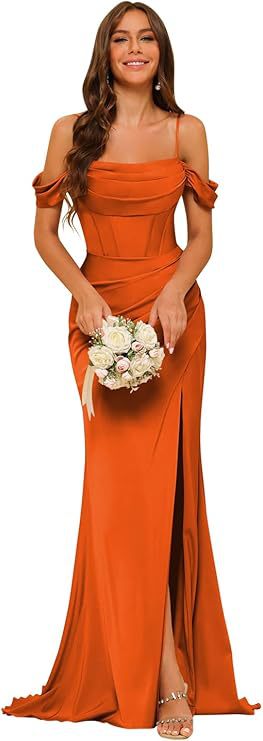 Satin Corset Ball Gown