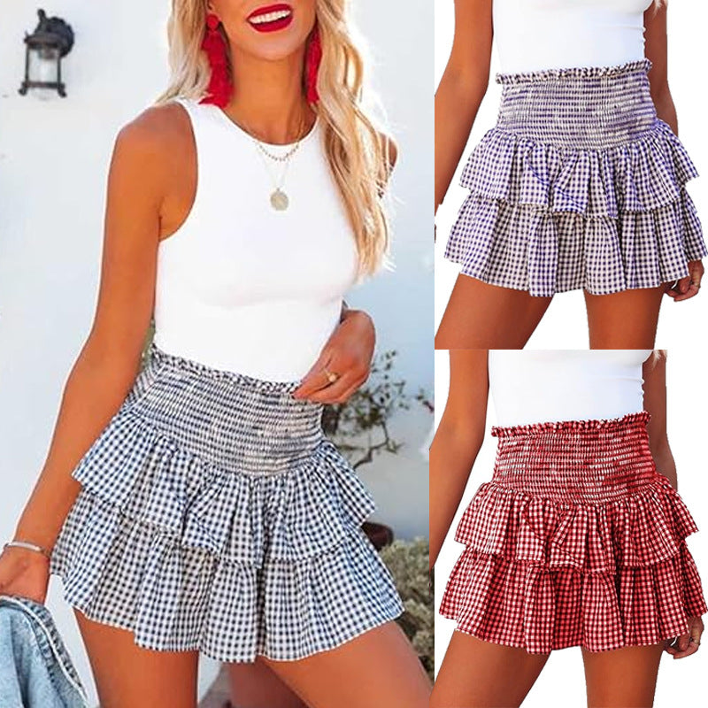 Plaid Fashion Skirt