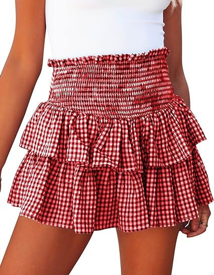 Plaid Fashion Skirt