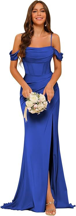 Satin Corset Ball Gown