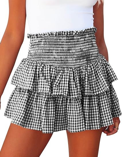 Plaid Fashion Skirt