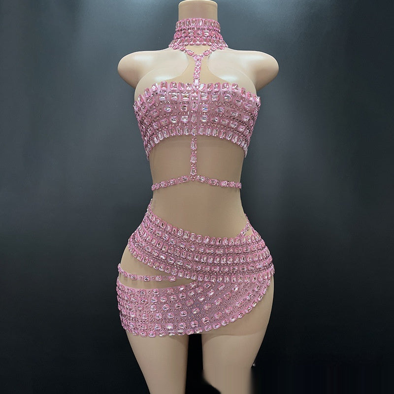 Rhinestone Vest