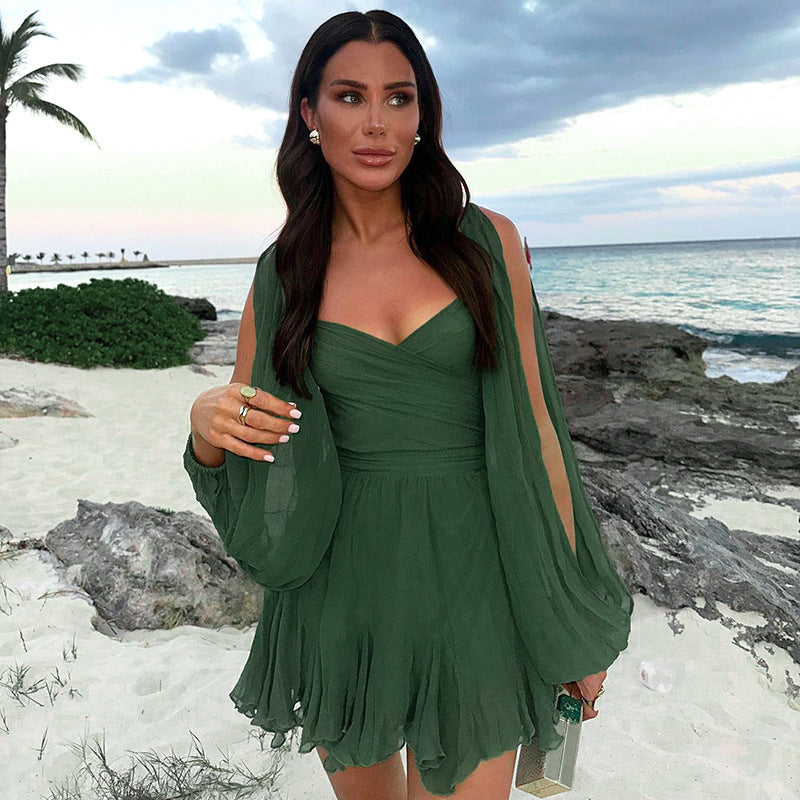 Slim Fit Short Dress