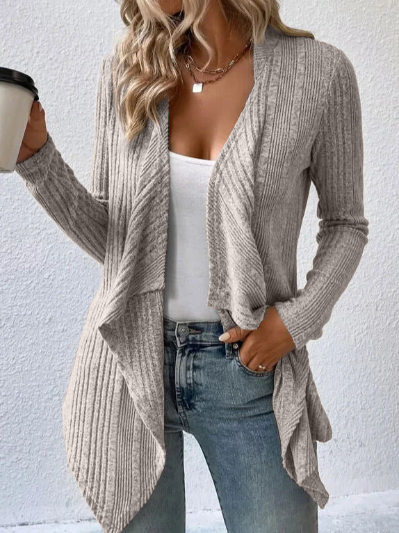 Cardigan Long Sleeve Sweater Casual Women's Clothing