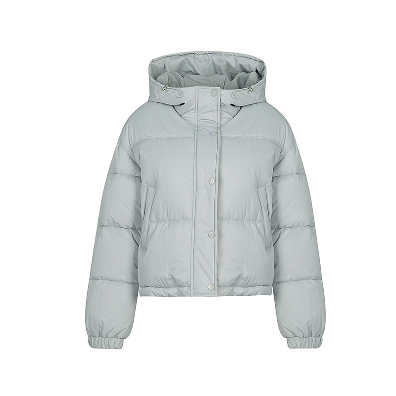 Loose Hooded Lightweight Cotton Clothing Coat