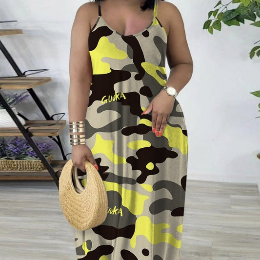 Sexy Camouflage Dress