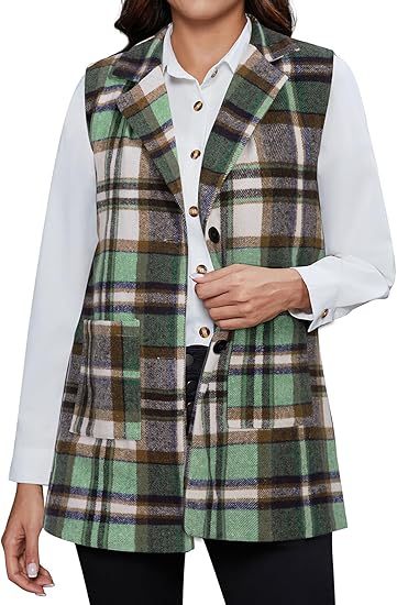 Plaid Waistcoat
